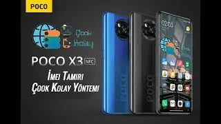 Xiaomi Poco x3 NFC imei repair - Box Olmadan Detaylı Anlatım Çok Kolay Yöntem ve Dosyalar Burada