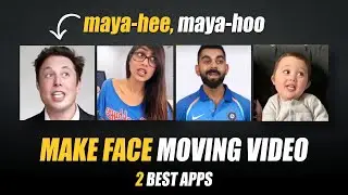 How To Animate Face in Photo | Face Moving App | how to make | How To Edit Maya Hee Maya Hoo