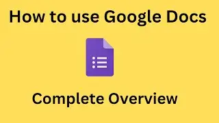 How to use Google docs 2023 update || Complete Overview