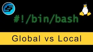 Global vs Local Variables - Bash Scripting