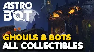 Astro Bot - Ghouls & Bots 100% Walkthrough (All Bots & Puzzle Pieces)