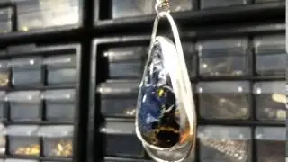Pietersite in custom bezel