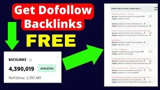 Get Dofollow backlinks | How to create free dofollow backlinks | create free backlinks for website
