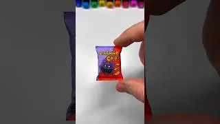 DIY CatNap Chips | Poppy Playtime 3 | Paper Craft Ideas #shorts #papercraft