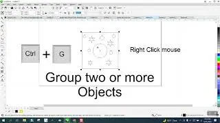 Corel Draw Tips & Tricks Group Objects 3 ways