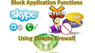 How to Block Application Functions Using ClearOS [2014]