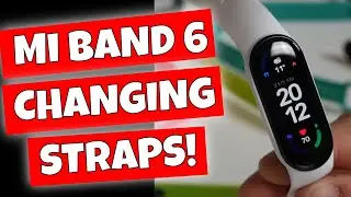 Mi Band 6 Wrist Strap Swap 