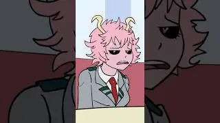 Mina Ashido and her Superhero Name