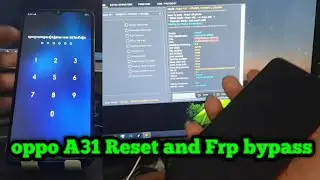 Oppo A31 Reset and Frp bypass with Pc