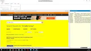 Perform keyword scraping and scrape news articles from Reuters website using Webharvy