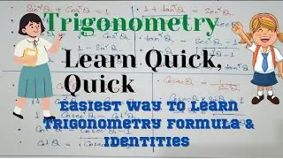 trigonometry formula & identities/ tricks and shortcut