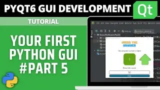 PyQt6 Tutorial - Making Your First GUI #05 - Adding Text