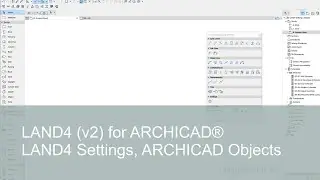 LAND4 Settings in ARCHICAD Objects | LAND4 for ARCHICAD®