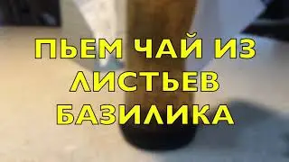 Пейте Чай с Базиликом!