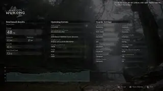 Black Myth  Wukong Benchmark Tool - Frame Generation OFF