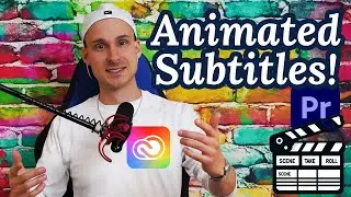 Create Animated Subtitles in Adobe Premiere Pro Easily! (Full Tutorial)