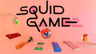 Squid Game 2 Theme Songs on Amazing Instruments! Marble Music