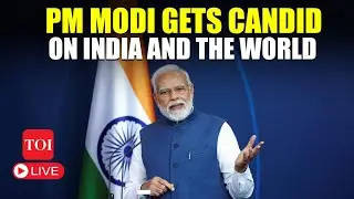 PM Modi LIVE I  Indian PM Addresses World Leaders Forum I TOI Live