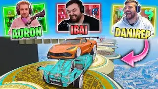 CARA A CARA ÉPICO! HAGO UNA JUGADA 100.000% IMPOSIBLE! CON AURONPLAY , IBAI Y AMIGOS! - GTA V ONLINE