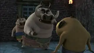 Taotie Scares Tong Fo