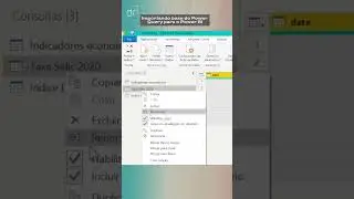 Importando base do Power Query para o Power BI #shorts