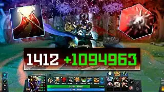 There is a million damage - you can eat! | Legion Commander + Giant Strikes | Custom Hero Clash