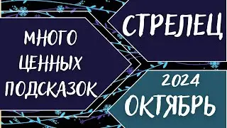 СТРЕЛЕЦ♐ ОКТЯБРЬ 2024 [Таро прогноз]