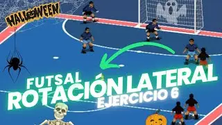 Futsal - Ejercicio Rotación Lateral 2-2