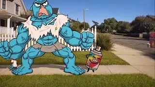 Female Muscle clip 222 - The Amazing World of Gumball