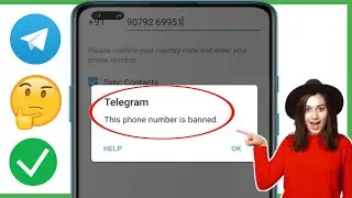 Как исправить Telegram, этот номер телефона заблокирован [Восстановить]