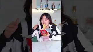 How Koreans eat ramen VS how the rest of the world eat ramen 🍜