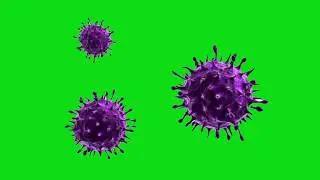 Coronavirus nCoV China Virus Green Screen 3D Animation