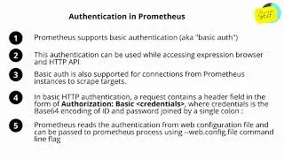 Authentication in Prometheus