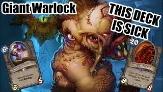 THIS DECK REMINDS ME OF HANDLOCK | Giant Warlock | Murder at Castle Nathria | Wild Hearthstone