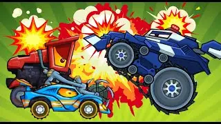 Car Eats Car 3. Серия 8: Попали в ловушку ко второму БОССУ