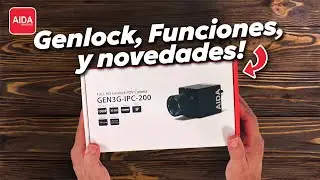 GEN3G-IPC-200 UNBOXING - Últimas funciones de Genlock Cámara POV