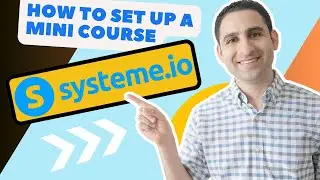 How to set up a free mini course in Systeme.io