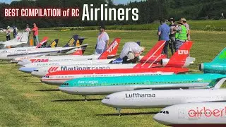 BEST COMPILATION of RC AIRLINERS