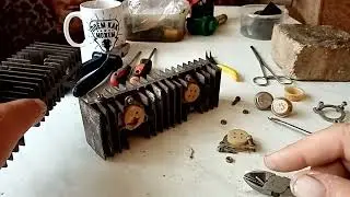 КАК ДОБЫТЬ ЗОЛОТО ИЗ РАДИАТОРА  КТ 808А $$$