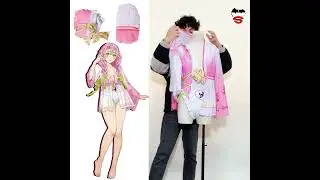 Demon Slayer Mitsuri Kanroji swimsuit Cosplay, do you like it?
