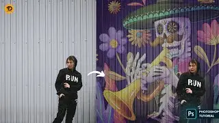 How To Create a Realistic Graffiti Effect | Photoshop Tutorial 2024