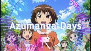 Azumanga Daioh Anime Song | Uplifting J-Pop Tribute with Visual Effects | Anime Music Video