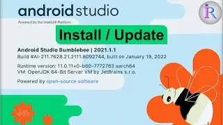 How to Install Android Studio Bumblebee 2021.1.1 Version