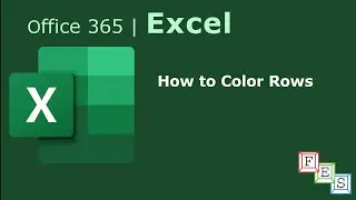 How to Color Rows in Excel - Office 365