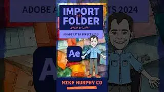 Import Into Folders in After Effects
