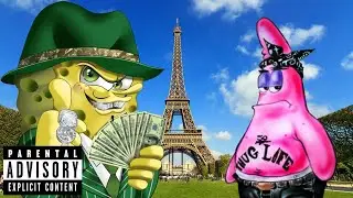 Spongebob and Patrick Cover N*ggas in Paris