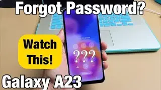 Galaxy A23: Forgot Password, PIN, Pattern? Lets Master Factory Reset!