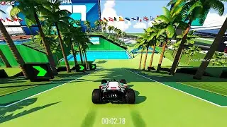 Trackmania New Royal Mode / Stunts Crazy Formula Car Games / Gameplay