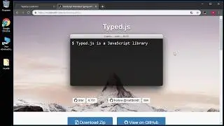 Typed JS - печать текст