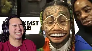 HOW HAVE I NOT SEEN THIS BEFORE!!! 6ix9ine LOOSES His COOL?!?! CarameloBX Reacts